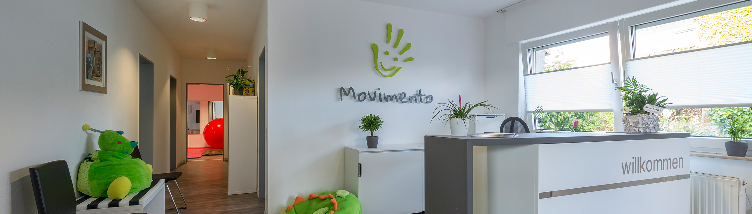 Empfang - Physiotherapie Movimento